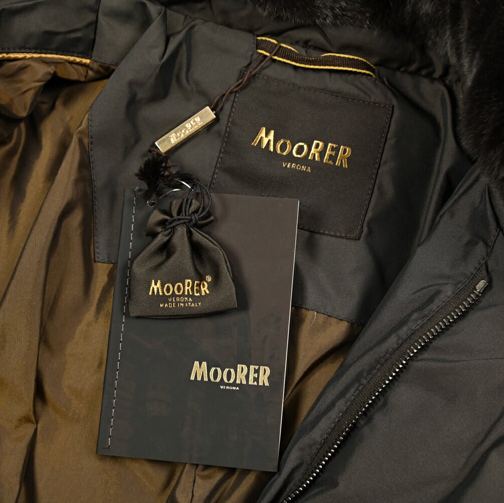 MOORER "MORRIS - KM" ポリエステル100% スタンドカラーダウンコート｜420477｜GUARDAROBA MILANO OFFICIAL STORE