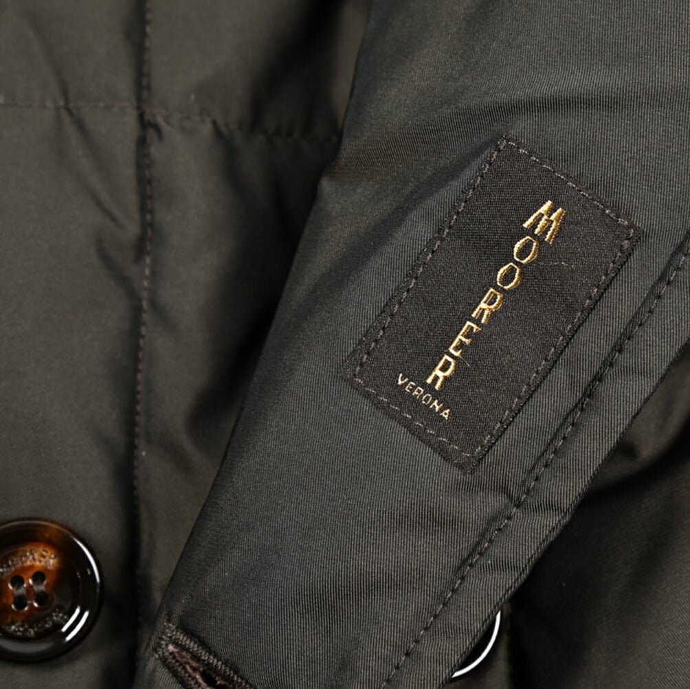 MOORER "MORRIS - KM" ポリエステル100% スタンドカラーダウンコート｜420477｜GUARDAROBA MILANO OFFICIAL STORE