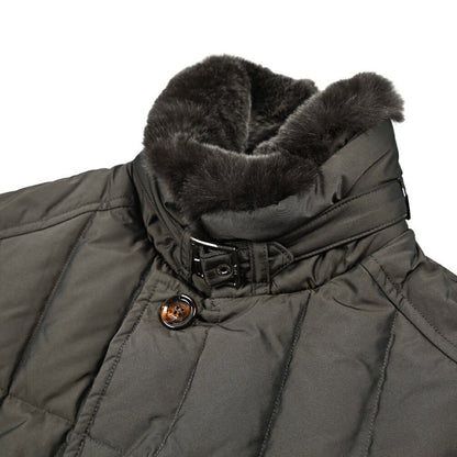 MOORER "MORRIS - KM" ポリエステル100% スタンドカラーダウンコート｜420477｜GUARDAROBA MILANO OFFICIAL STORE