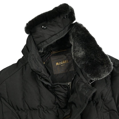 MOORER "MORRIS - KM" ポリエステル100% スタンドカラーダウンコート｜420478 - 42｜GUARDAROBA MILANO OFFICIAL STORE