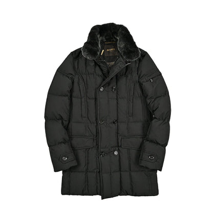 MOORER "MORRIS - KM" ポリエステル100% スタンドカラーダウンコート｜420478 - 42｜GUARDAROBA MILANO OFFICIAL STORE