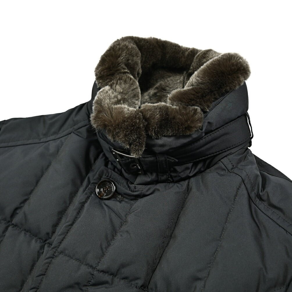 MOORER "MORRIS - KM" ポリエステル100% スタンドカラーダウンコート｜420480 - 44｜GUARDAROBA MILANO OFFICIAL STORE