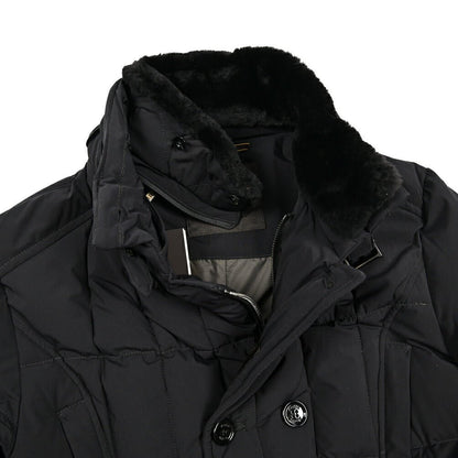 MOORER "MORRIS - KN" ストレッチナイロン スタンドカラーダウンコート / ACQUA RESISTANT(撥水)｜420464｜GUARDAROBA MILANO OFFICIAL STORE