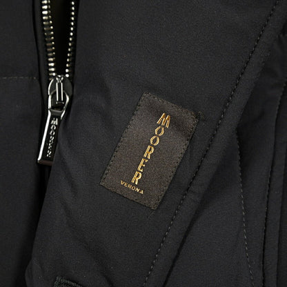 MOORER "MORRIS - KN" ストレッチナイロン スタンドカラーダウンコート / ACQUA RESISTANT(撥水)｜420464｜GUARDAROBA MILANO OFFICIAL STORE