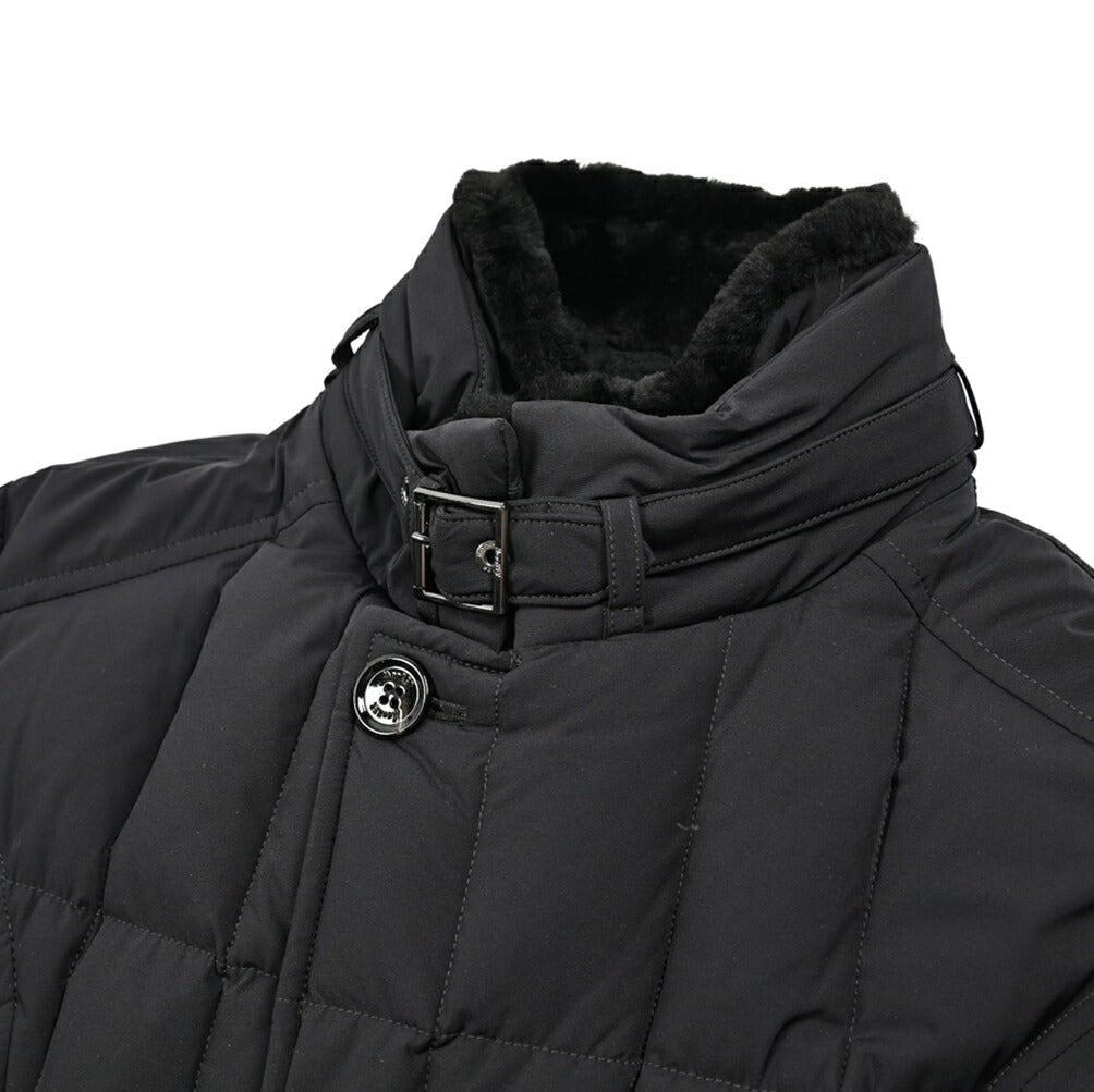 MOORER "MORRIS - KN" ストレッチナイロン スタンドカラーダウンコート / ACQUA RESISTANT(撥水)｜420464｜GUARDAROBA MILANO OFFICIAL STORE