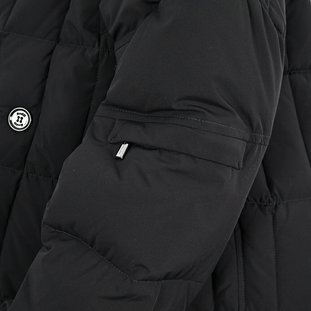MOORER "MORRIS - KN" ストレッチナイロン スタンドカラーダウンコート / ACQUA RESISTANT(撥水)｜420464｜GUARDAROBA MILANO OFFICIAL STORE