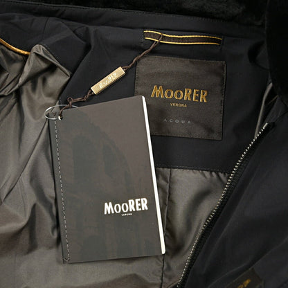 MOORER "MORRIS - KN" ストレッチナイロン スタンドカラーダウンコート / ACQUA RESISTANT(撥水)｜420464｜GUARDAROBA MILANO OFFICIAL STORE