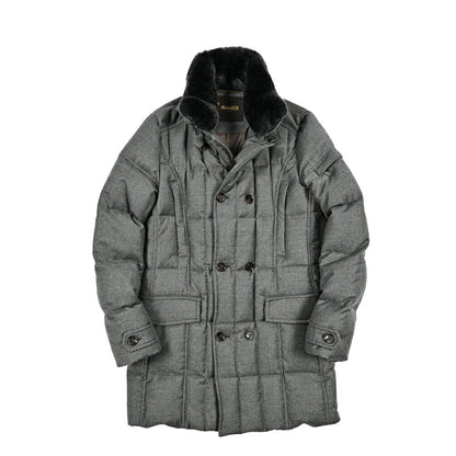 MOORER "MORRIS - L" カシミヤ混ウール スタンドカラーダウンコート｜420465｜GUARDAROBA MILANO OFFICIAL STORE