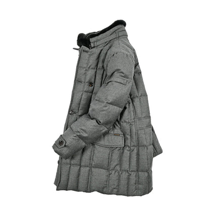 MOORER "MORRIS - L" カシミヤ混ウール スタンドカラーダウンコート｜420465｜GUARDAROBA MILANO OFFICIAL STORE