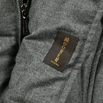 MOORER "MORRIS - L" カシミヤ混ウール スタンドカラーダウンコート｜420465｜GUARDAROBA MILANO OFFICIAL STORE