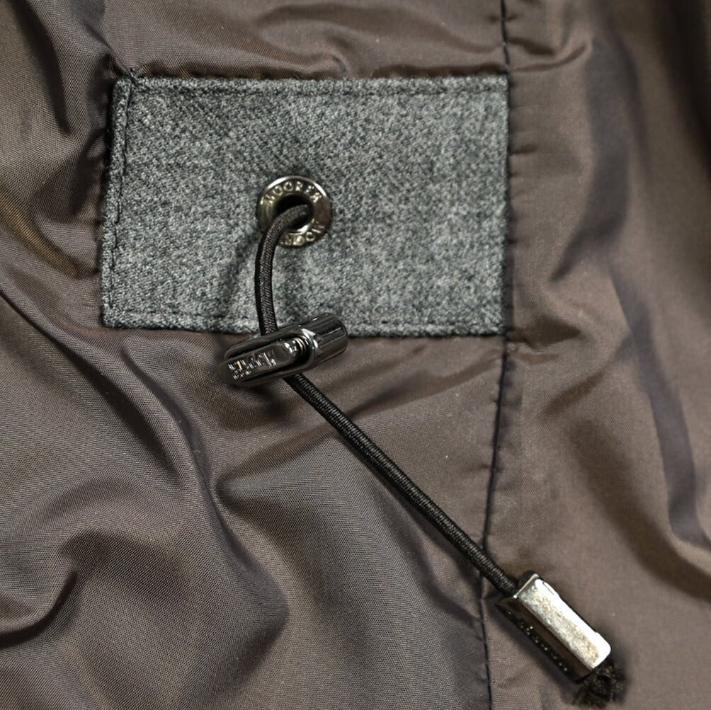 MOORER "MORRIS - L" カシミヤ混ウール スタンドカラーダウンコート｜420465｜GUARDAROBA MILANO OFFICIAL STORE