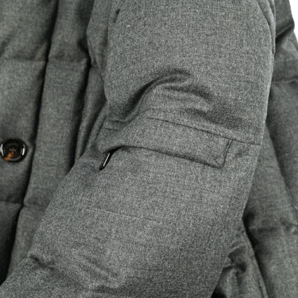 MOORER "MORRIS - L" カシミヤ混ウール スタンドカラーダウンコート｜420465｜GUARDAROBA MILANO OFFICIAL STORE