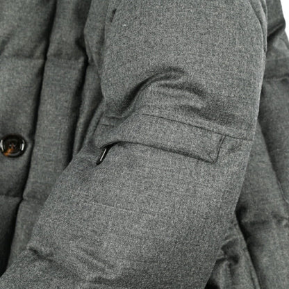 MOORER "MORRIS - L" カシミヤ混ウール スタンドカラーダウンコート｜420465｜GUARDAROBA MILANO OFFICIAL STORE