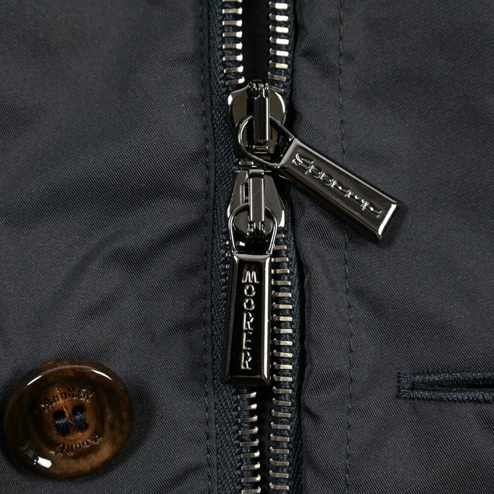 MOORER “NABUCCO-KM” ポリエステル100% 中綿トレンチコート ネイビー(BLU) 48 | GUARDAROBA MILANO OFFICIAL STORE