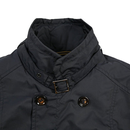 MOORER “NABUCCO-KM” ポリエステル100% 中綿トレンチコート ネイビー(BLU) 48 | GUARDAROBA MILANO OFFICIAL STORE