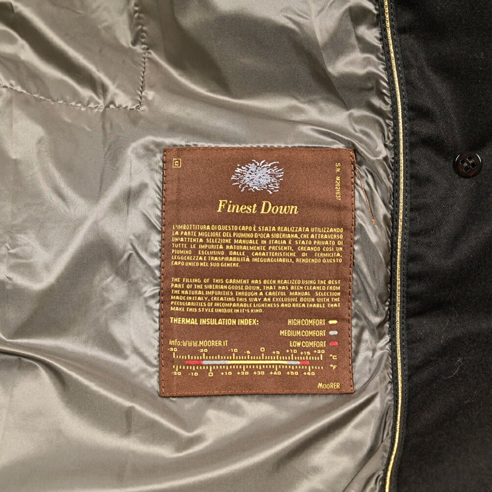 《レディース》MOORER NALYA BA1" カシミヤ100% ダブルブレストダウンコート｜420298｜GUARDAROBA MILANO OFFICIAL STORE