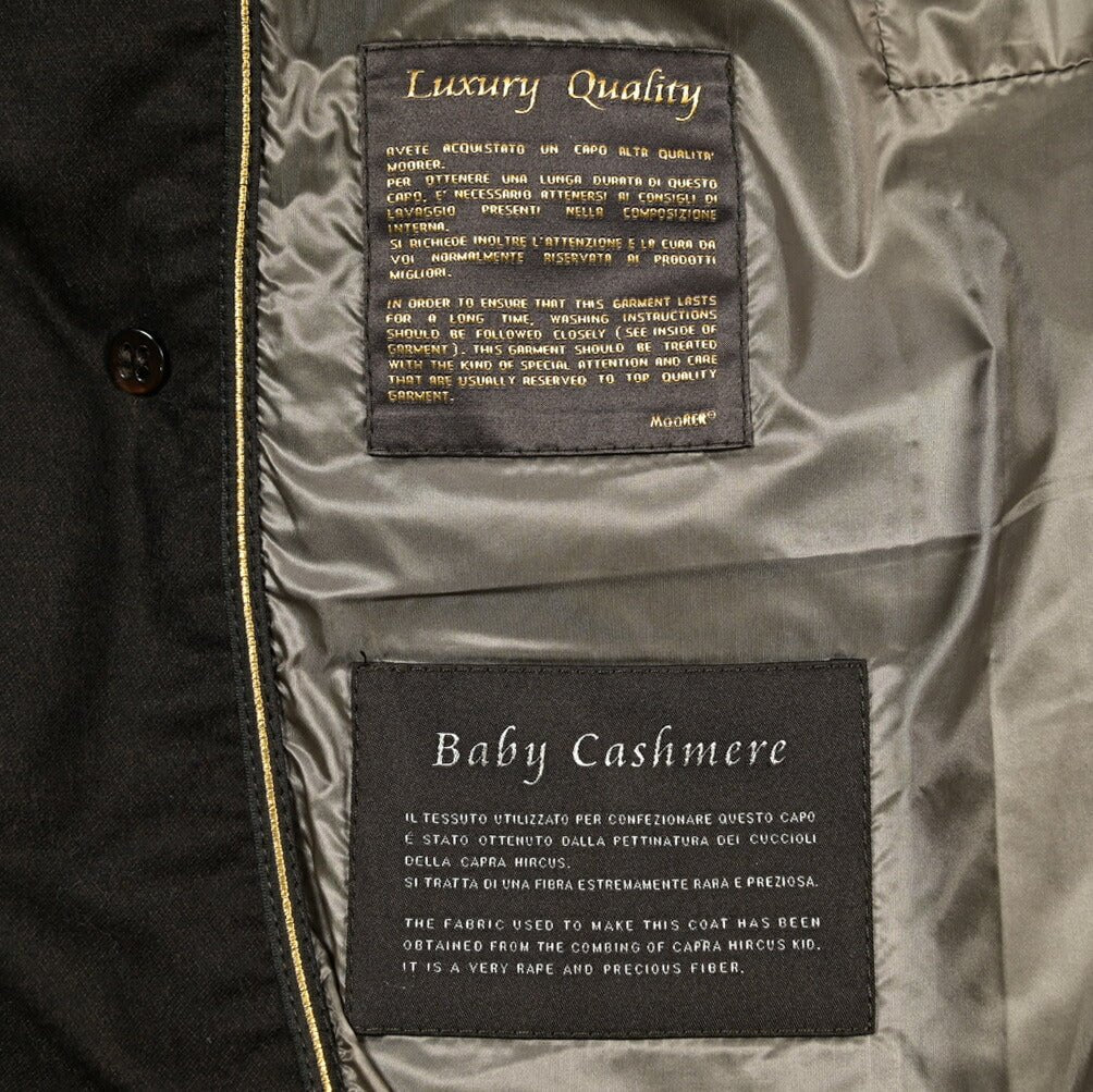 《レディース》MOORER NALYA BA1" カシミヤ100% ダブルブレストダウンコート｜420298｜GUARDAROBA MILANO OFFICIAL STORE