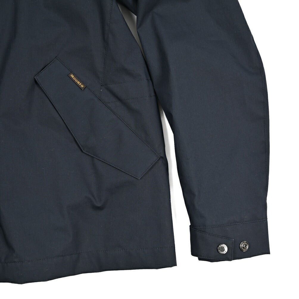 MOORER NED - TES ポリエステル混コットン パーカー / ACQUA PROOF(防水)｜436027-54｜GUARDAROBA MILANO OFFICIAL STORE