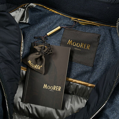 MOORER "NOMOS - IL" カシミヤ100% 3Bシングルダウンジャケット (着脱可能ライナー付き)｜417842 - 50｜GUARDAROBA MILANO OFFICIAL STORE