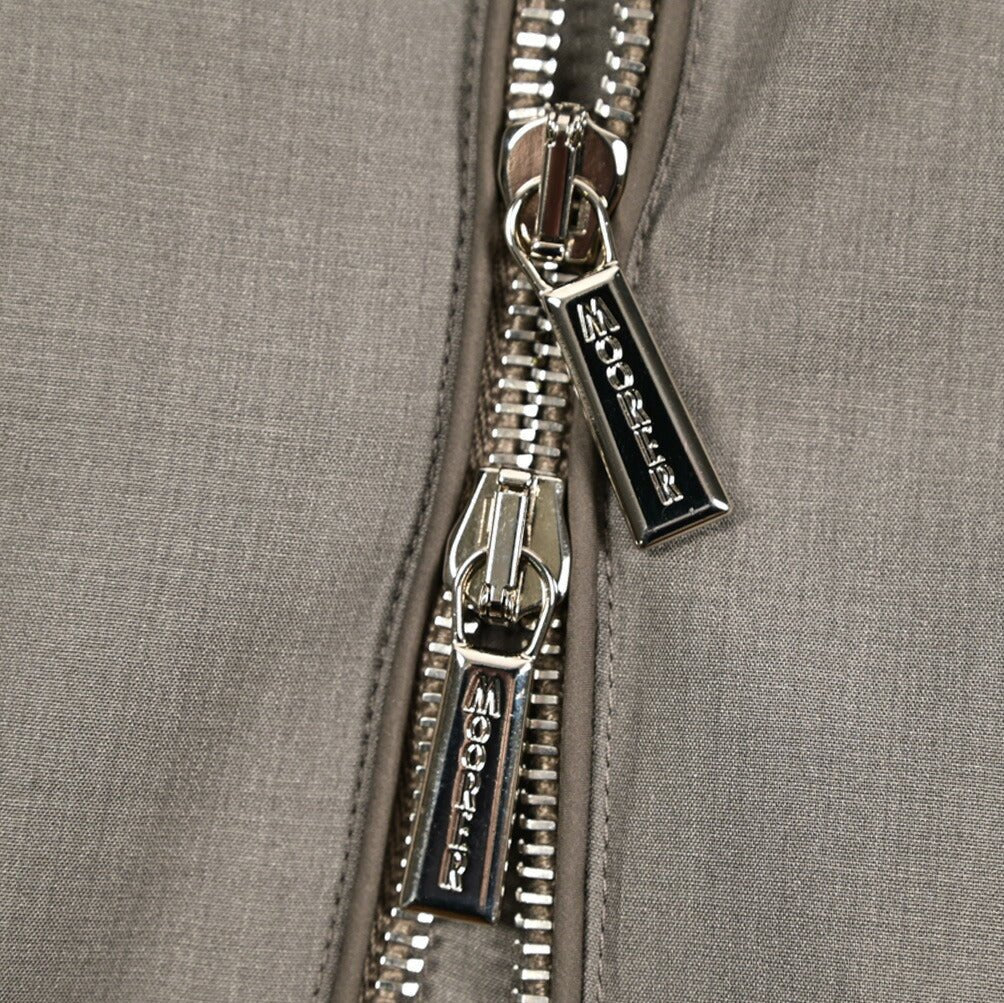 MOORER NUNZIO - GO シルク混ウール スタンドカラーブルゾン｜435898-48｜GUARDAROBA MILANO OFFICIAL STORE