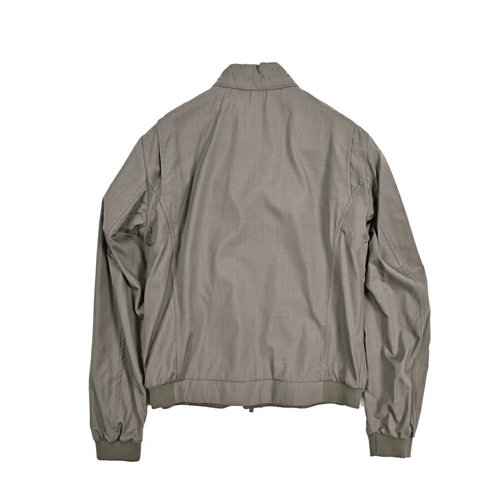 MOORER NUNZIO - GO シルク混ウール スタンドカラーブルゾン｜435898-48｜GUARDAROBA MILANO OFFICIAL STORE