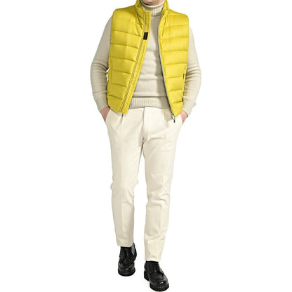 MOORER "OLIVER - IL1" カシミヤ100% スタンドカラーダウンベスト｜418079 - 48｜GUARDAROBA MILANO OFFICIAL STORE