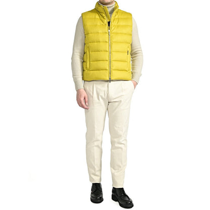MOORER "OLIVER - IL1" カシミヤ100% スタンドカラーダウンベスト｜418079 - 48｜GUARDAROBA MILANO OFFICIAL STORE