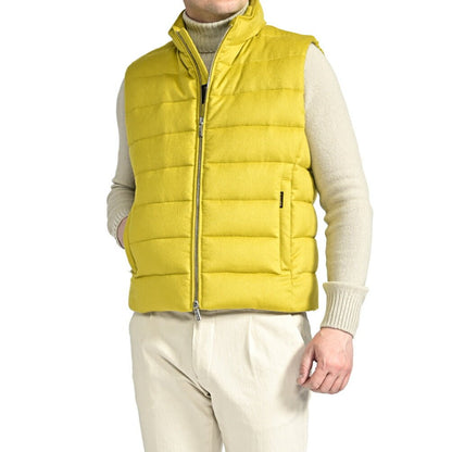 MOORER "OLIVER - IL1" カシミヤ100% スタンドカラーダウンベスト｜418079 - 48｜GUARDAROBA MILANO OFFICIAL STORE