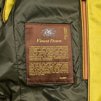 MOORER "OLIVER - IL1" カシミヤ100% スタンドカラーダウンベスト｜418079 - 48｜GUARDAROBA MILANO OFFICIAL STORE