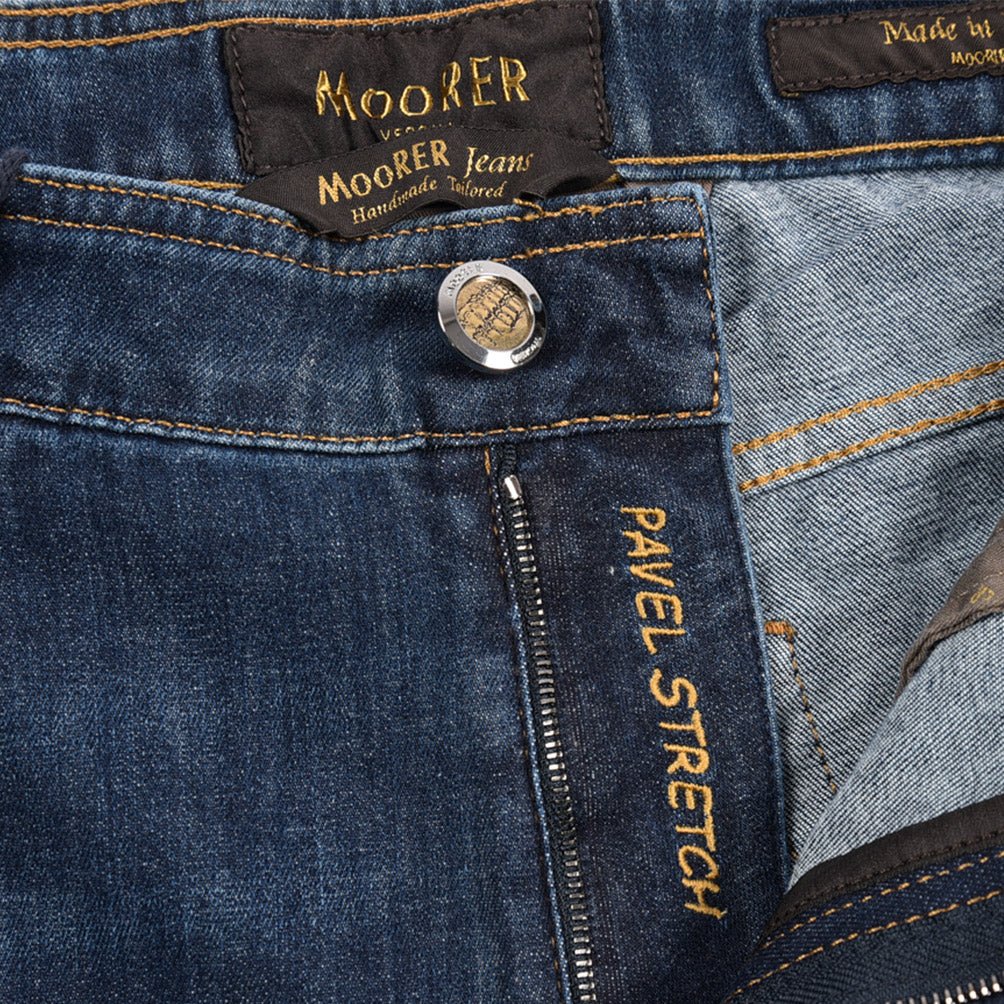 MOORER "PAVEL - PS705" ストレッチデニム レギュラージーンズ / 日本製生地｜437089-30｜GUARDAROBA MILANO OFFICIAL STORE