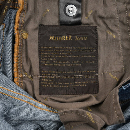 MOORER "PAVEL - PS705" ストレッチデニム レギュラージーンズ / 日本製生地｜437089-30｜GUARDAROBA MILANO OFFICIAL STORE