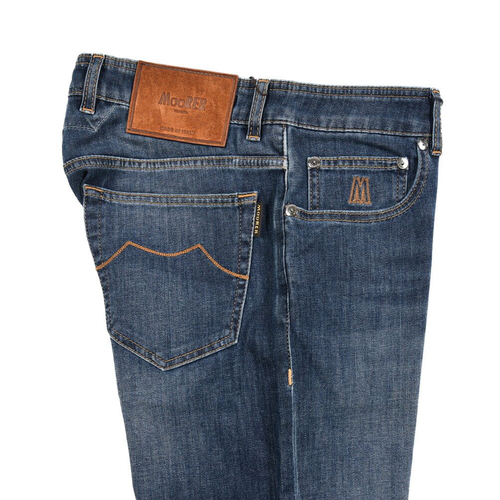 MOORER "PAVEL - PS705" ストレッチデニム レギュラージーンズ / 日本製生地｜437089-30｜GUARDAROBA MILANO OFFICIAL STORE