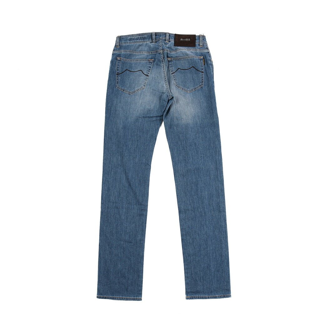 MOORER "PAVEL - PS705" ストレッチデニム テーパードジーンズ｜437121-30｜GUARDAROBA MILANO OFFICIAL STORE