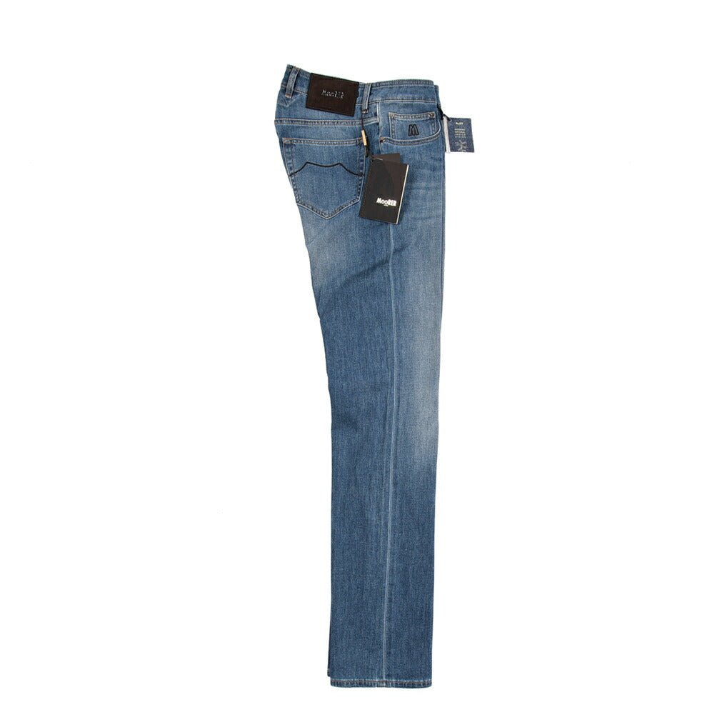 MOORER "PAVEL - PS705" ストレッチデニム テーパードジーンズ｜437121-30｜GUARDAROBA MILANO OFFICIAL STORE
