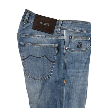 MOORER "PAVEL - PS705" ストレッチデニム テーパードジーンズ｜437121-30｜GUARDAROBA MILANO OFFICIAL STORE