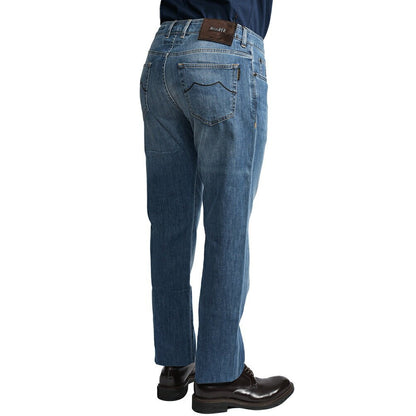 MOORER "PAVEL - PS705" ストレッチデニム テーパードジーンズ｜437121-30｜GUARDAROBA MILANO OFFICIAL STORE