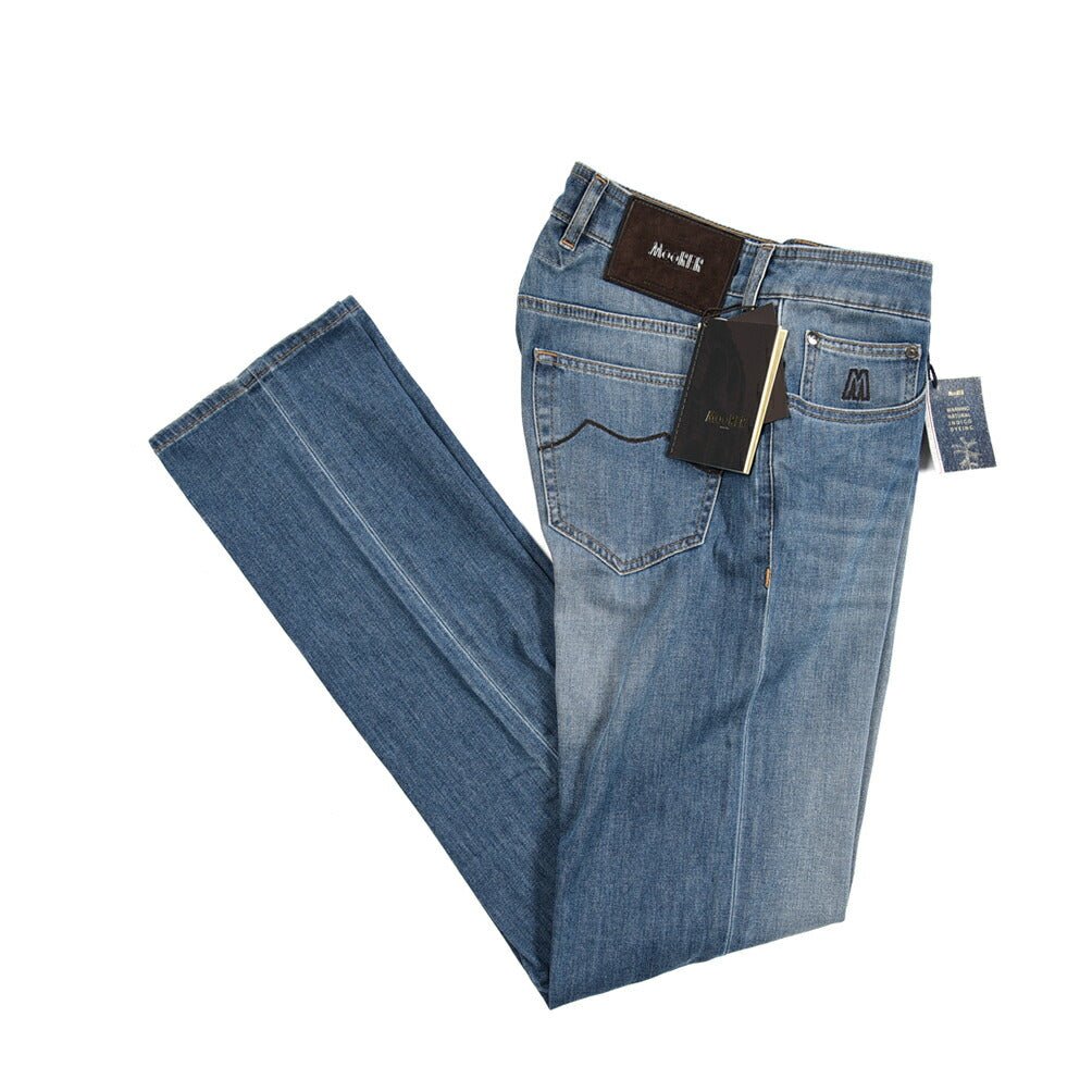 MOORER "PAVEL - PS705" ストレッチデニム テーパードジーンズ｜437121-30｜GUARDAROBA MILANO OFFICIAL STORE