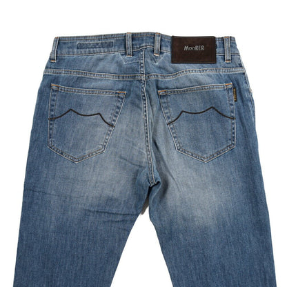 MOORER "PAVEL - PS705" ストレッチデニム テーパードジーンズ｜437121-30｜GUARDAROBA MILANO OFFICIAL STORE