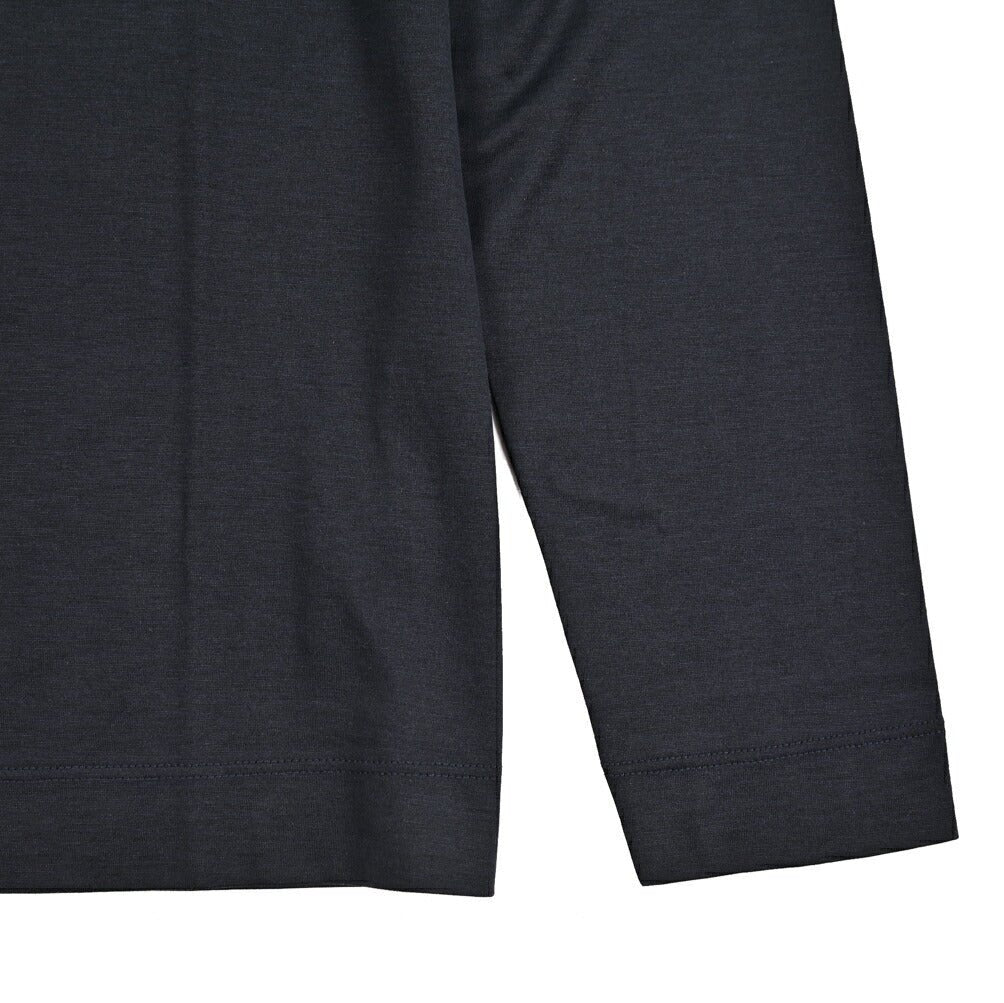 MOORER PEPOLI - CSM シルク混コットン 長袖 Tシャツ｜437215-48｜GUARDAROBA MILANO OFFICIAL STORE