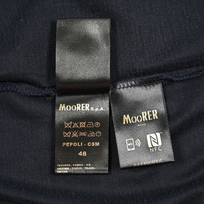 MOORER PEPOLI - CSM シルク混コットン 長袖 Tシャツ｜437215-48｜GUARDAROBA MILANO OFFICIAL STORE
