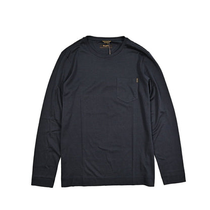 MOORER PEPOLI - CSM シルク混コットン 長袖 Tシャツ｜437215-48｜GUARDAROBA MILANO OFFICIAL STORE