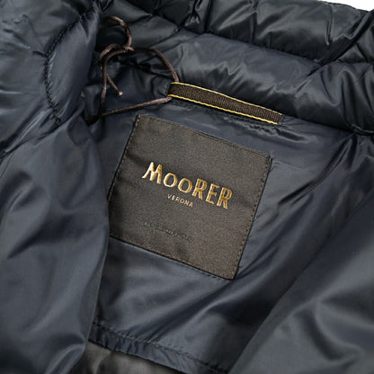 MOORER "PERTH - CA" ストレッチウール スタンドカラーダウンコート｜417809｜GUARDAROBA MILANO OFFICIAL STORE