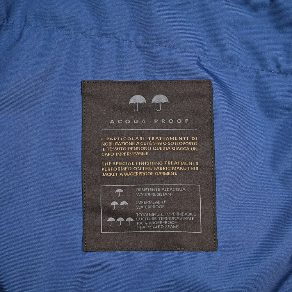MOORER PETRARCA - GF ポリエステル100% フード付きスタンドカラーコート / ACQUA PROOF(防水)｜435885-48｜GUARDAROBA MILANO OFFICIAL STORE