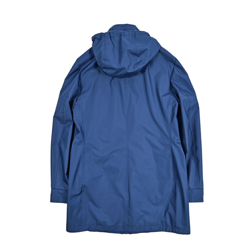 MOORER PETRARCA - GF ポリエステル100% フード付きスタンドカラーコート / ACQUA PROOF(防水)｜435885-48｜GUARDAROBA MILANO OFFICIAL STORE