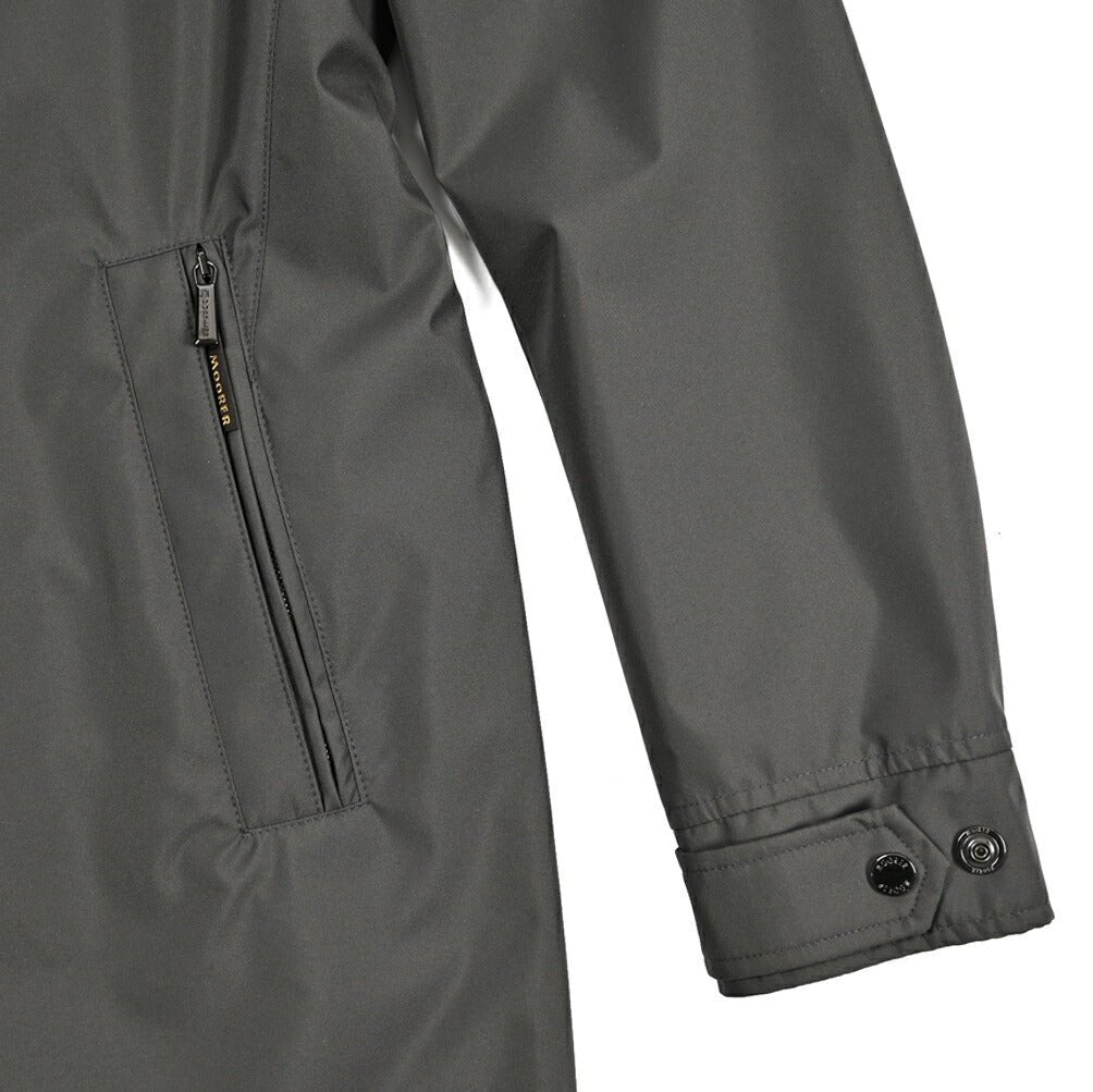 MOORER PETRARCA - GF ポリエステル100% フード付きスタンドカラーコート / ACQUA PROOF(防水)｜436011-48｜GUARDAROBA MILANO OFFICIAL STORE