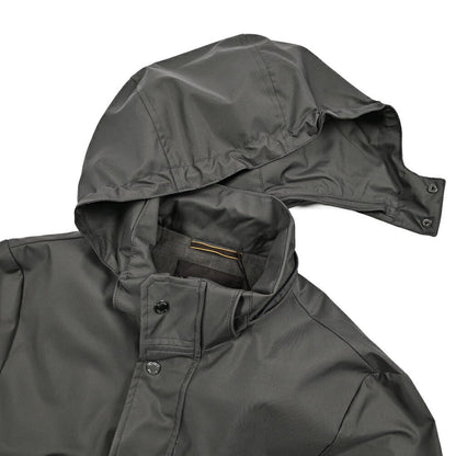 MOORER PETRARCA - GF ポリエステル100% フード付きスタンドカラーコート / ACQUA PROOF(防水)｜436011-48｜GUARDAROBA MILANO OFFICIAL STORE