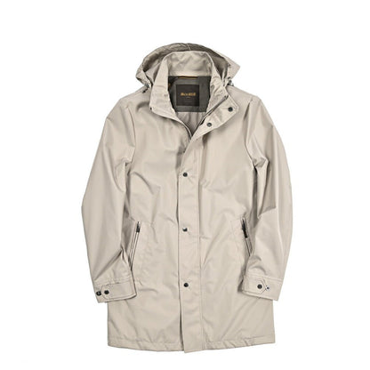 MOORER PETRARCA - GF ポリエステル100% フード付きスタンドカラーコート / ACQUA PROOF(防水)｜436821｜GUARDAROBA MILANO OFFICIAL STORE