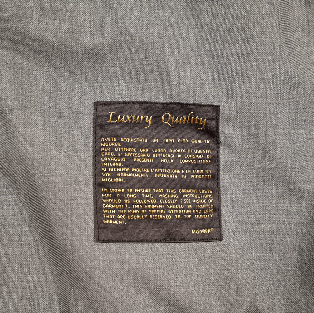 MOORER PETRARCA - PUM ビスコース混 フード付きスタンドカラーコート / ACQUA PROOF(防水)｜436831-48｜GUARDAROBA MILANO OFFICIAL STORE