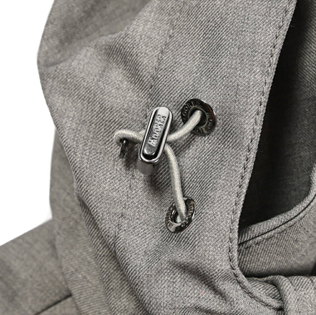 MOORER PETRARCA - PUM ビスコース混 フード付きスタンドカラーコート / ACQUA PROOF(防水)｜436831-48｜GUARDAROBA MILANO OFFICIAL STORE