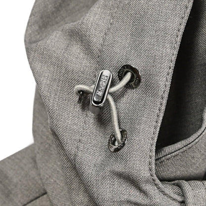 MOORER PETRARCA - PUM ビスコース混 フード付きスタンドカラーコート / ACQUA PROOF(防水)｜436831-48｜GUARDAROBA MILANO OFFICIAL STORE